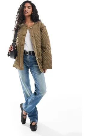 Y.A.S – Steppjacke in Khaki