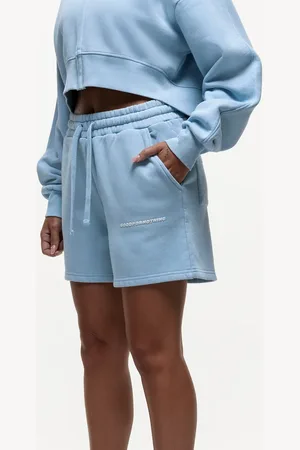 Good For Nothing – Jersey-Shorts in mit Logo in verwaschener Optik