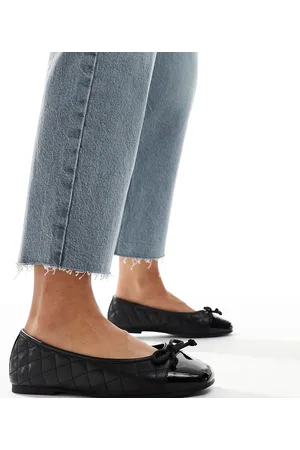 Yours – Gesteppte Ballerinas mit Zehenkappe