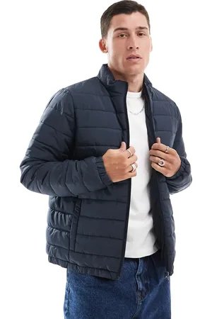 New Look – Leichte Steppjacke in mit Stehkragen
