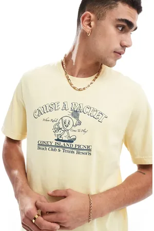 Coney Island Picnic – Unisex-T-Shirt in mit Tennisschläger-Print