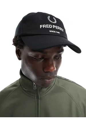 Fred Perry – Baseballkappe in mit Logo-Stickerei