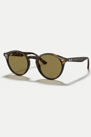 Ray-Ban – Runde Unisex-Sonnenbrille in 0RB2180
