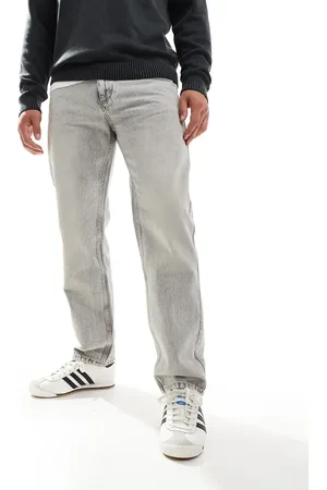 Pull&Bear – Vintage-Jeans mit geradem Schnitt in