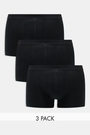 ASOS – 3er-Pack Unterhosen aus Baumwolle in