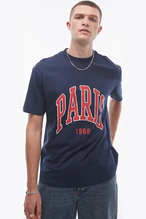 Topman – Oversize-T-Shirt in mit „Paris“-Print