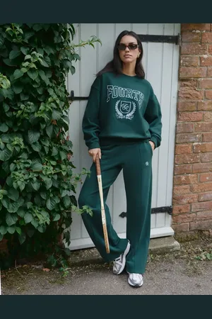 4th & Reckless – Forrest – Jogginghose in mit weitem Bein