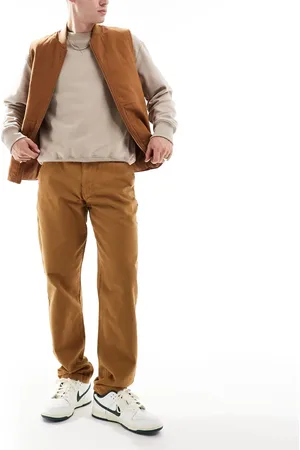 Lee – Workwear – Locker geschnittene Chinohose aus Canvas in