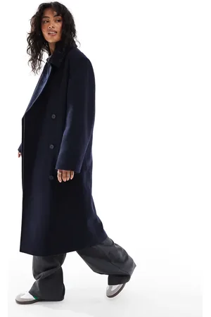 Stradivarius – STR – Eleganter Longline-Mantel in