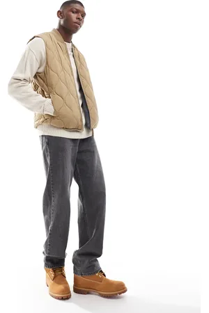JACK & JONES – Steppweste in Beige