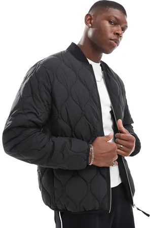 JACK & JONES – Gesteppte Bomberjacke in