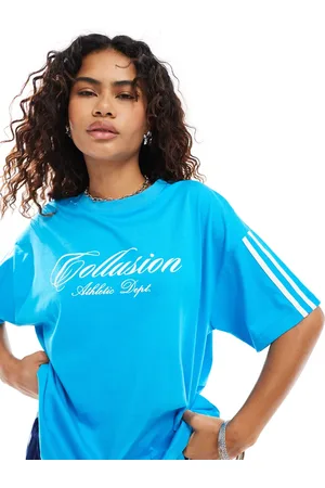 COLLUSION – Sportliches T-Shirt in mit Markenlogo
