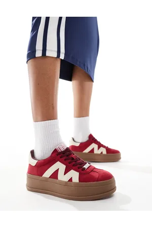 Steve Madden – Opponent – Wildleder-Sneaker in mit flacher Plateausohle