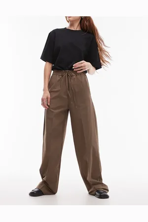 MANGO – Legere Hose in mit elastischem Bund mit Kordelzug