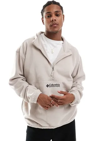 Columbia – Bent Bough – Fleece-Pullover in der Farbe Crushed Clay mit halbem Reißverschluss