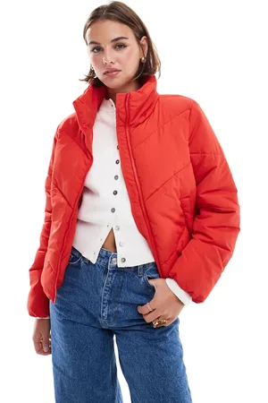 ONLY – Pufferjacke in mit Stehkragen