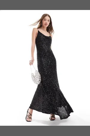 Never Fully Dressed – Mya – Midaxi-Kleid in mit Paillettenverzierung