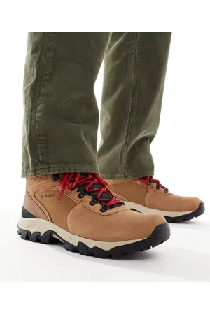Columbia – Newton Ridge Plus II WP – Wasserdichte Wanderstiefel aus Wildleder in Hellbraun