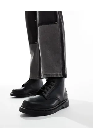 Dr. Martens Dr. Martens – 1460 Mono – Glatte 8-Ösen-Stiefel in