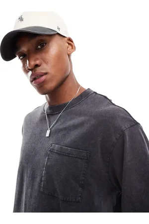 Only & Sons – Langärmliges Oversize-Shirt in verwaschenem