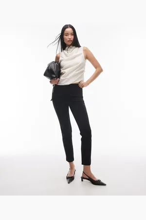 MANGO – Knöchellange Hose in mit schmalem Schnitt