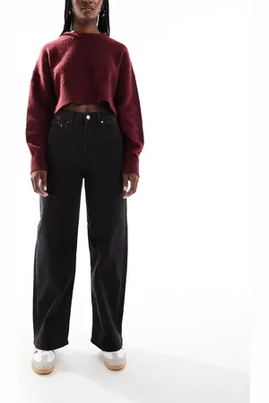 JJXX – Tokyo – Jeans in mit hohem Bund und weitem Bein