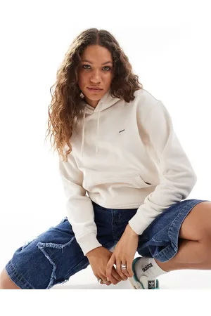 Dickies – Kapuzenpullover in Wollweiß mit farblich abgestimmtem Logo