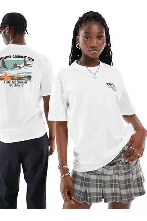Dickies – T-Shirt in mit Vogel-Print auf dem Rücken