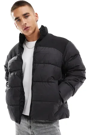JACK & JONES – Schwarze Pufferjacke