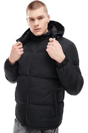 Brave Soul – Wattierte Jacke mit Kapuze in