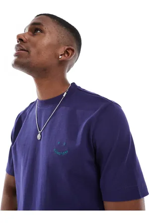 Paul Smith – Locker geschnittenes T-Shirt aus schwerem Material in mit Logo