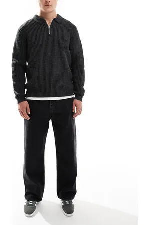 Pull&Bear – Weite Jeans in mit lockerem Schnitt