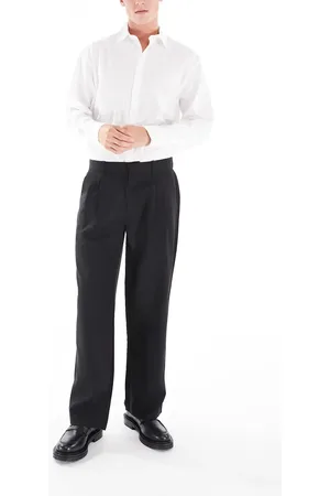JACK & JONES – Bill – Elegante Hose in mit weitem Schnitt und Bundfalten