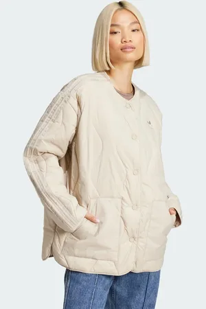 adidas – Fashion – Leichte Steppjacke in Beige