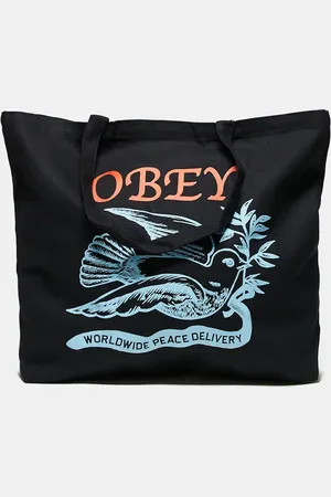 Obey – Tragetasche in mit „Peace Delivery“-Taubenprint
