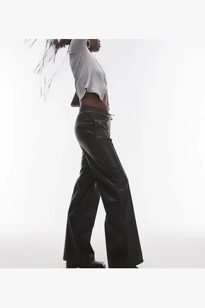Topshop – Hose aus Kunstleder in