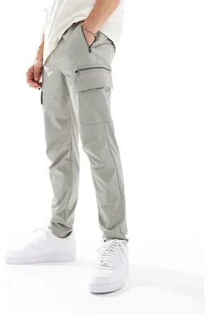 River Island – Eng geschnittene Cargohose in