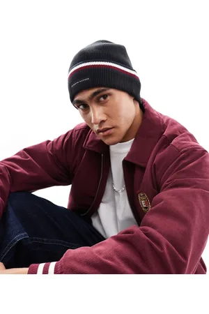 Tommy Hilfiger – Strickmütze in mit Logo