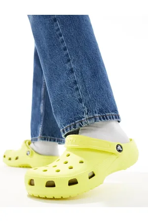 Crocs – Klassische Unisex-Clogs in Neongelb