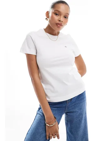 GANT – T-Shirt in mit Wappenlogo