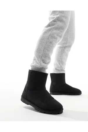 ASOS – Schlupfstiefelette aus Wildlederimitat in