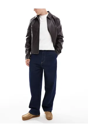 Pull&Bear – Skater-Jeans mit Waschung in