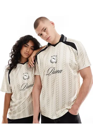 PUMA – Fußballtrikot mit Archivdruck in und Schwarz, exklusiv bei ASOS