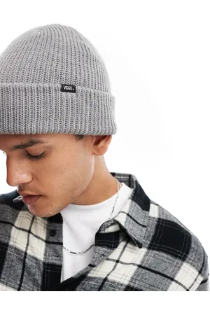 Vans – Core Basics – Strickmütze in Mittelgrau