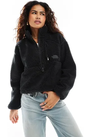 The North Face – Extreme – Fleece-Sweatshirt in mit kurzem Reißverschluss, Tasche und Logo
