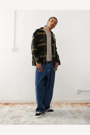 Vans – Raywood – Hemdjacke in Schwarz und Braun