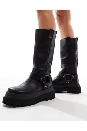 Buffalo – Bikerstiefel in mit hohem Schaft