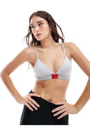 HUGO BOSS HUGO Bodywear – Triangel-BH in mit rotem Etikett