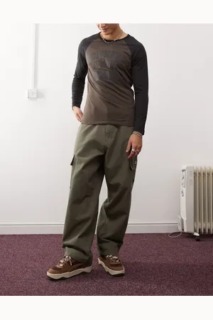 Obey – Bigwig – Weite Cargohose aus Twill in