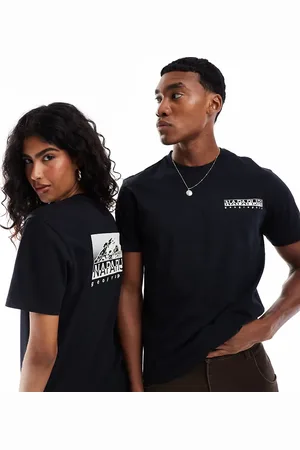 Napapijri – Aleen – T-Shirt in mit Berg-Rückenprint